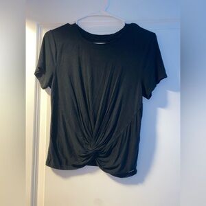 Hollister Black Twist Front Women's Top XS
